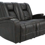 MAYNARD WALNUT 2P POWER LOVESEAT - Additional View 1