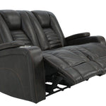 MAYNARD WALNUT 2P POWER LOVESEAT - Additional View 2