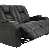 MAYNARD WALNUT 2P POWER LOVESEAT - Additional View 2