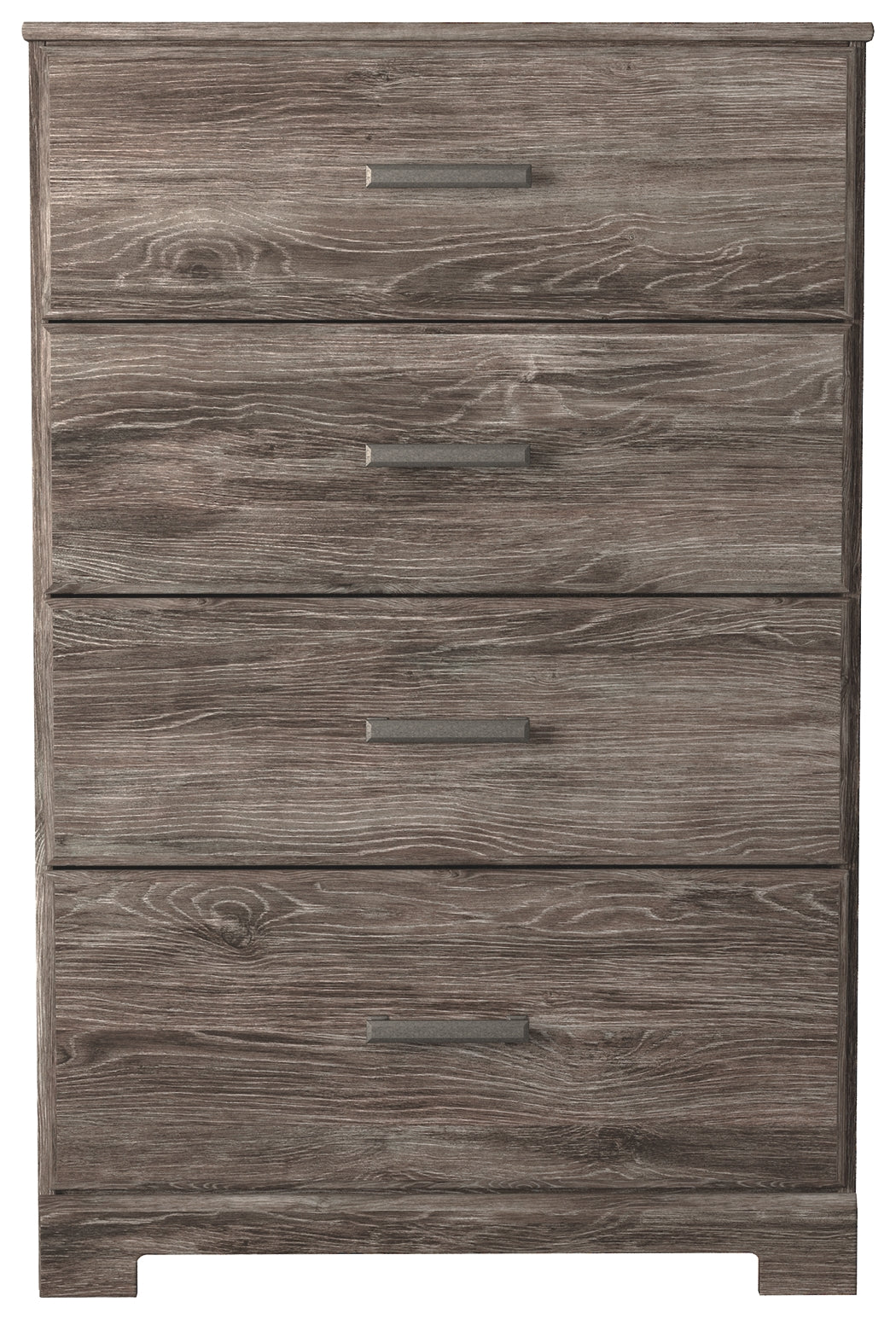 Ashley Furniture - Ralinski 4 Drawer Chest - Brown - Gray Wood - Chests - Additional View 1
