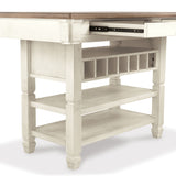Ashley Furniture - Bolanburg Counter Table - Beige Wood - Tables - Additional View 2