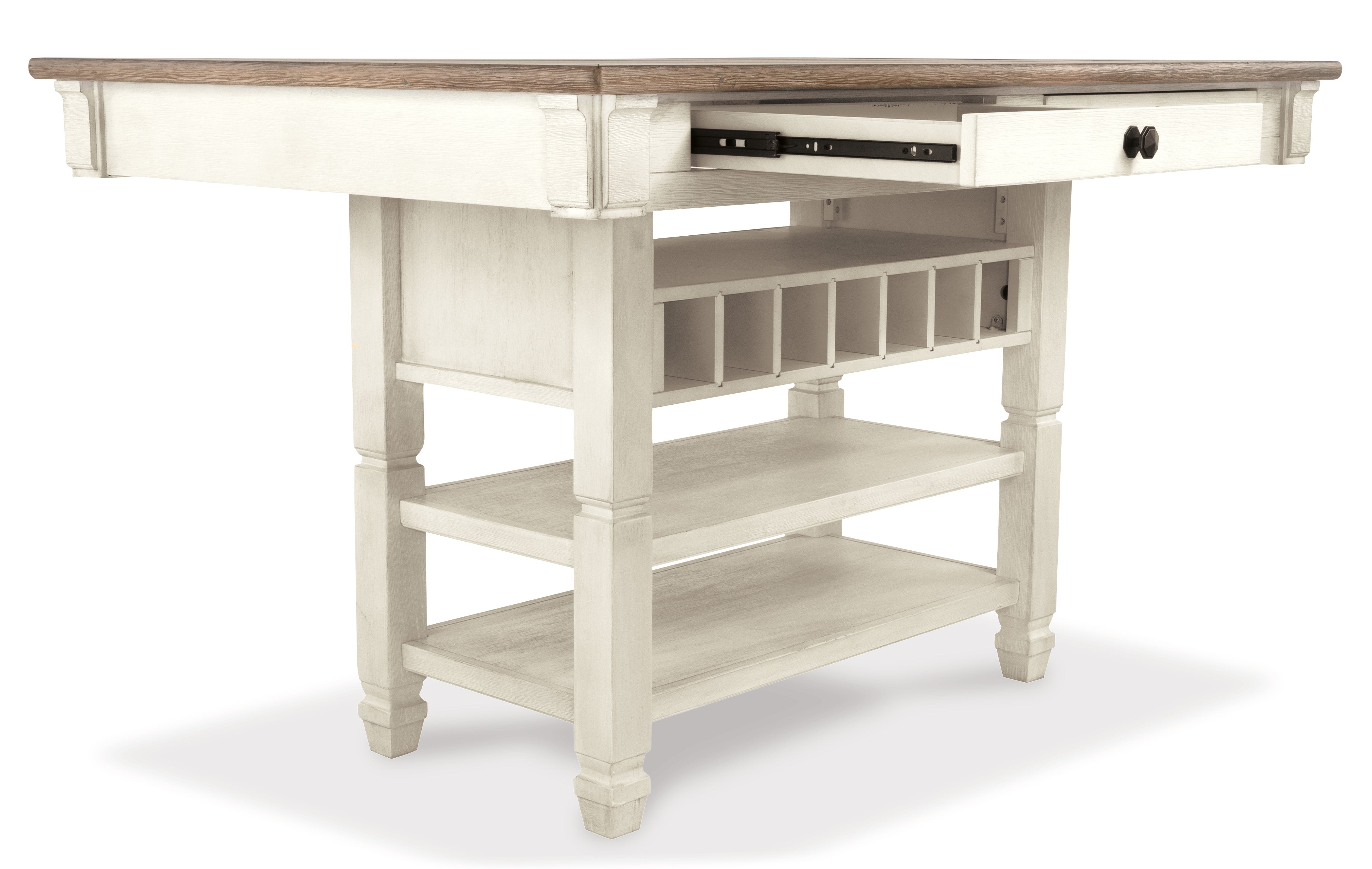 Ashley Furniture - Bolanburg Counter Table - Beige Wood - Tables - Additional View 2