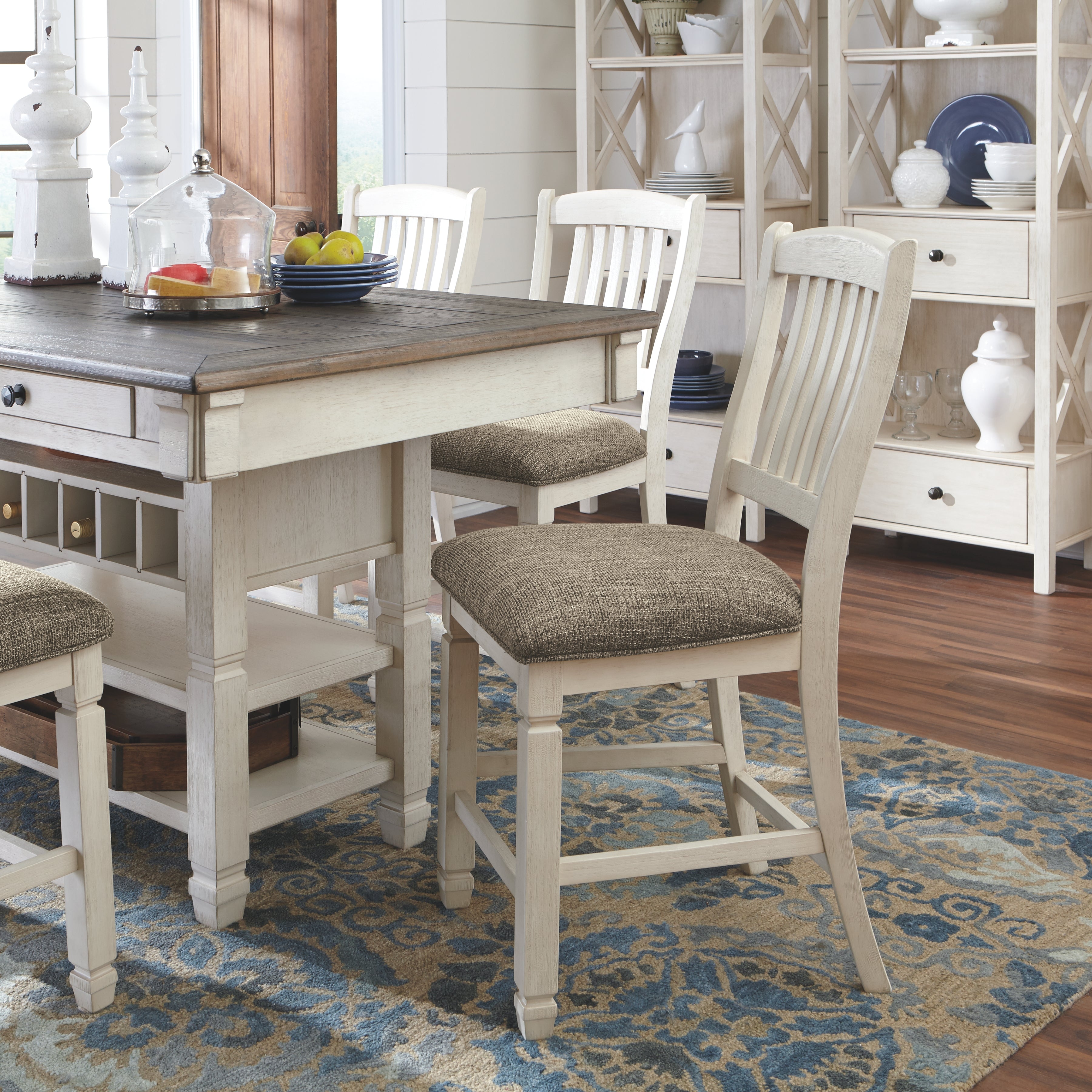 Ashley Furniture - Bolanburg Counter Table - Beige Wood - Tables - Additional View 12