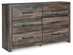 Ashley Furniture - Drystan Dresser - Brown - Beige Wood - Dresser & Mirror