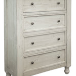 International Furniture Direct - STONE CHEST - Beige|Dark Gray Wood - Chests