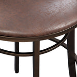 Steve Silver Furniture - Bayview 30" Swivel Bar Chair - Dark Brown Wood - Stools - Additional View 6