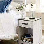 Ashley Furniture - SHAWBURN 1 DRAWER NIGHTSTAND - Light Brown Wood - Nightstands - Additional View 1