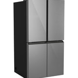 Café Energy Star 22.9 Cu. Ft. Smart Counter-Depth Quad-Door Refrigerator In Platinum Glass With Dual-Dispense Autofill Pitcher - Platinum Glass - Pearl Silver - Refrigerators - Additional View 30