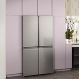 Café Energy Star 22.9 Cu. Ft. Smart Counter-Depth Quad-Door Refrigerator In Platinum Glass With Dual-Dispense Autofill Pitcher - Platinum Glass - Pearl Silver - Refrigerators - Additional View 31