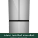 Café Energy Star 22.9 Cu. Ft. Smart Counter-Depth Quad-Door Refrigerator In Platinum Glass With Dual-Dispense Autofill Pitcher - Platinum Glass - Pearl Silver - Refrigerators - Additional View 15