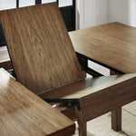 Ashley Furniture - BROXTYN BUTTERFLY COUNTER TABLE - Light Brown Wood - Tables - Additional View 5