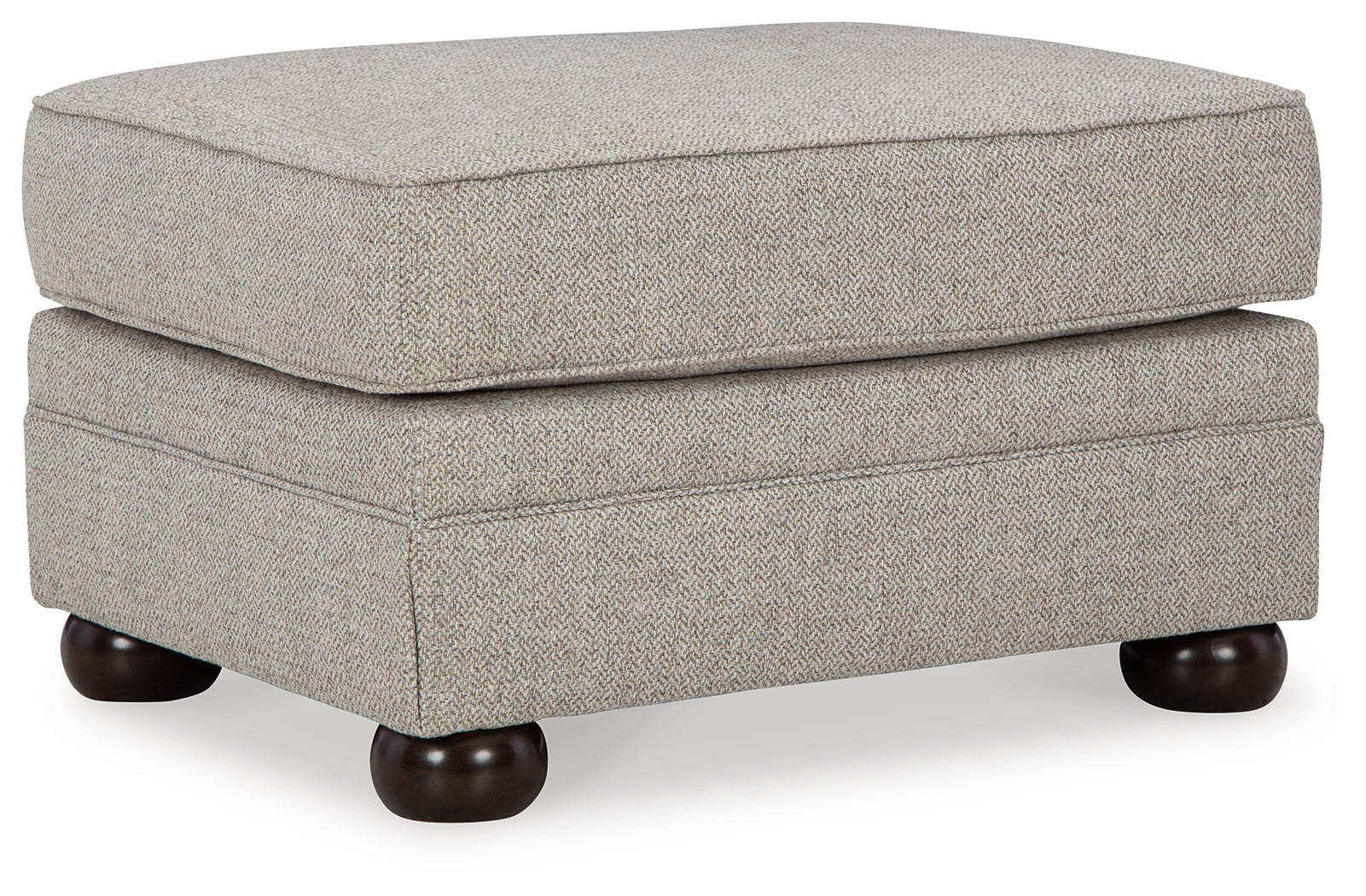 Ashley Furniture - GAELON DUNE OTTOMAN - Light Brown Fabric - Ottomans