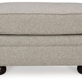 Ashley Furniture - GAELON DUNE OTTOMAN - Light Brown Fabric - Ottomans - Additional View 2