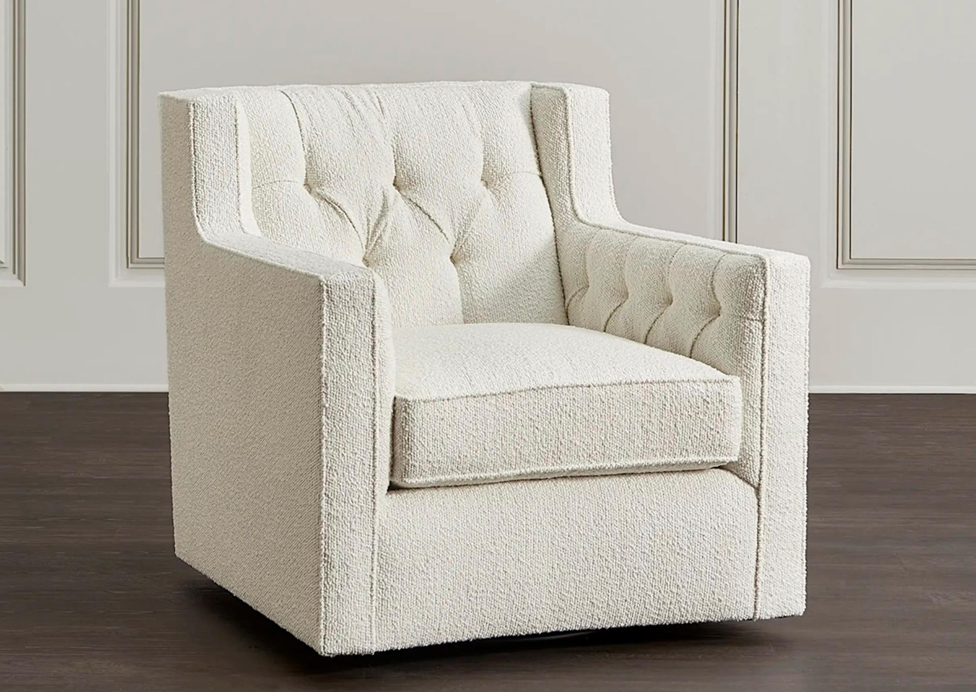 CANDACE COTTON SWIVEL CHAIR - Additional View 1