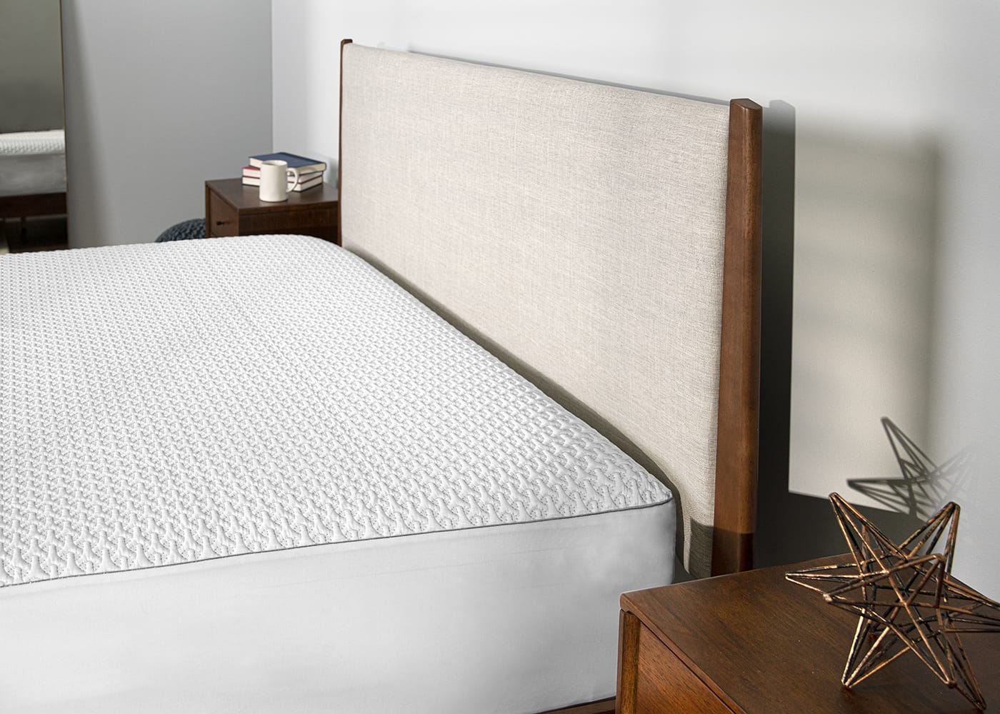 Bedgear - Vertex Cooling Full Mattress Pad - White Fabric - Protectors - Additional View 10