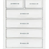 Ashley Furniture - KANWYN 7 DRAWER CHEST - White Wood - Chests - Additional View 2
