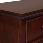 New Classic - Tamarack Dresser - Cherry - Dark Brown Wood - Dresser & Mirror - Additional View 5