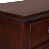 New Classic - Tamarack Dresser - Cherry - Dark Brown Wood - Dresser & Mirror - Additional View 5