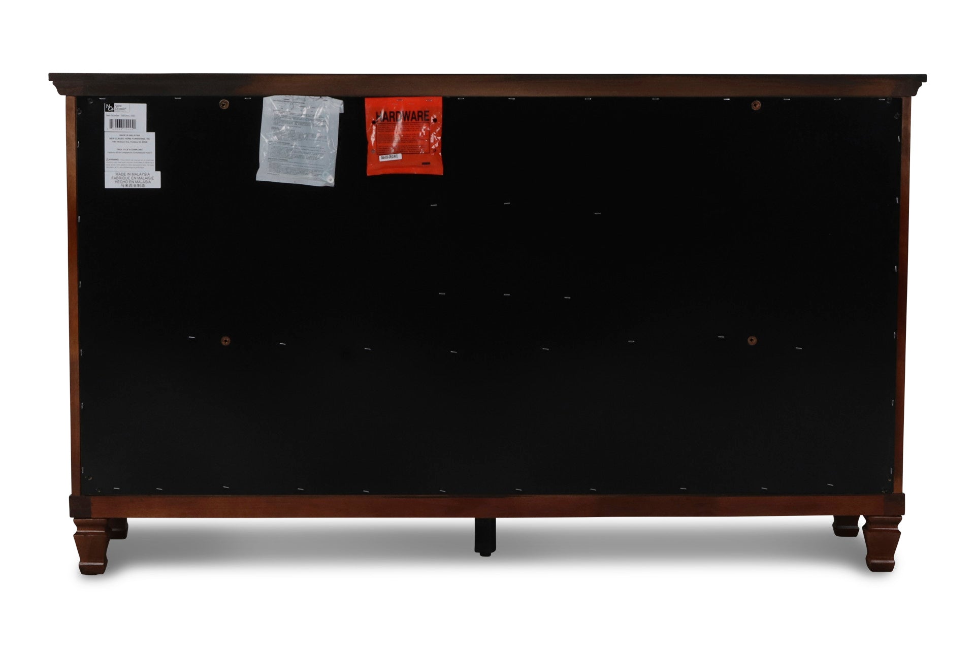 New Classic - Tamarack Dresser - Cherry - Dark Brown Wood - Dresser & Mirror - Additional View 6