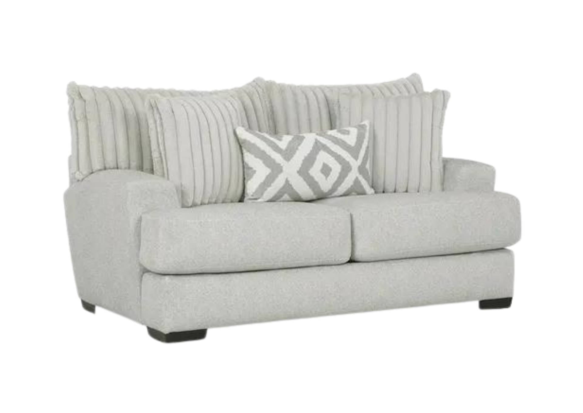 Mondo Loveseat - Silver