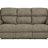 Milo Reclining Sofa With Drop Down Table With Cupholders