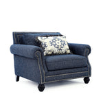 HIGHLINE NAVY CHAIR - Additional View 1