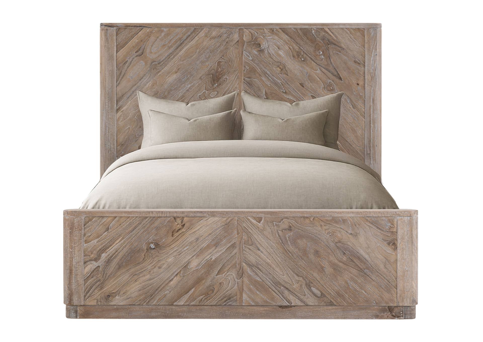 Riverbend King Bed - Light