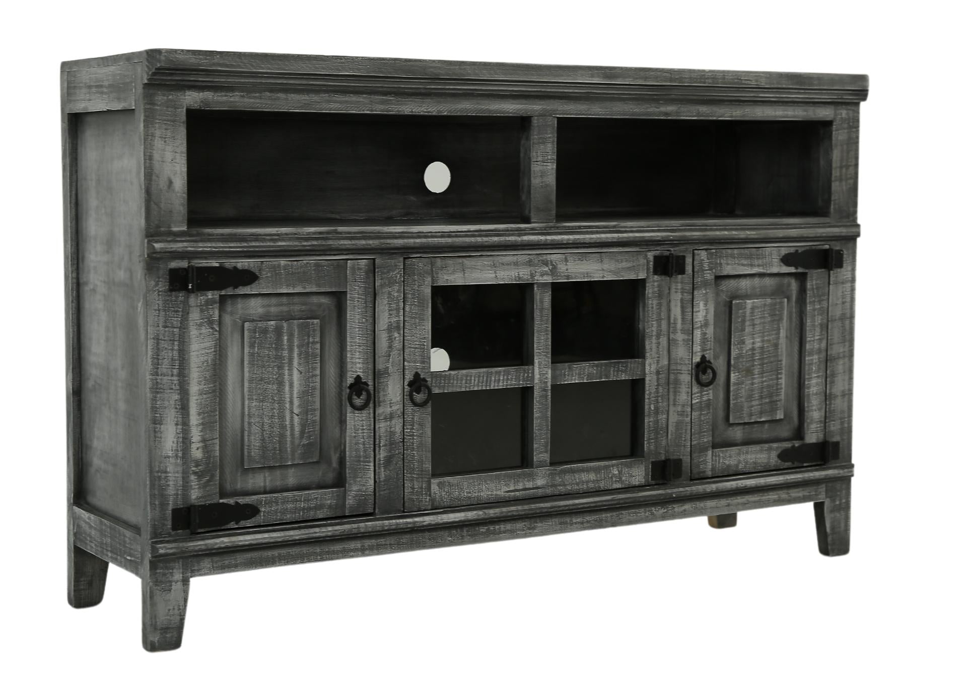 Lawman 50" Media Console - Gray - Additional View 1