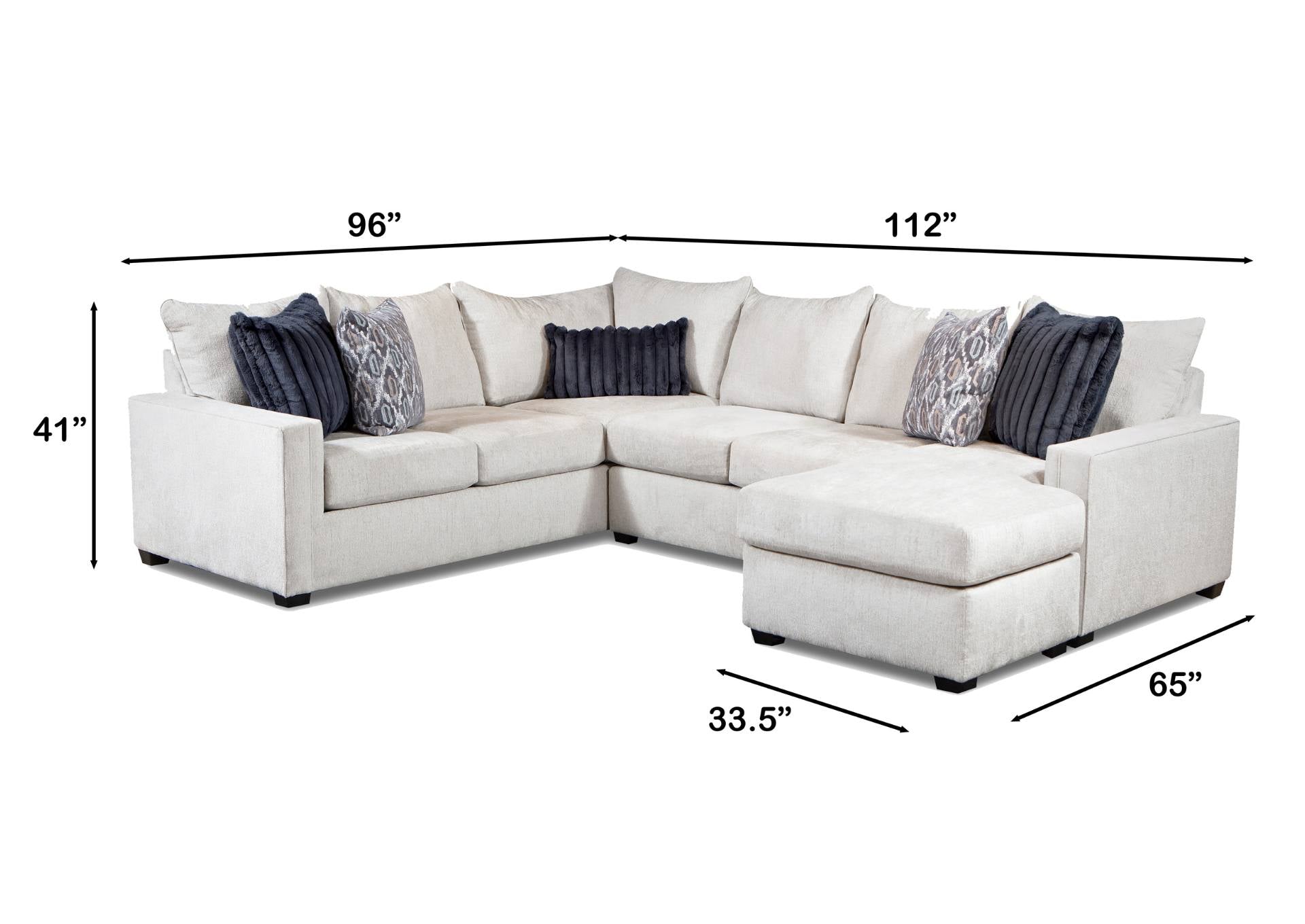 WILLET STONE 2 PIECE SECTIONAL - Additional View 1