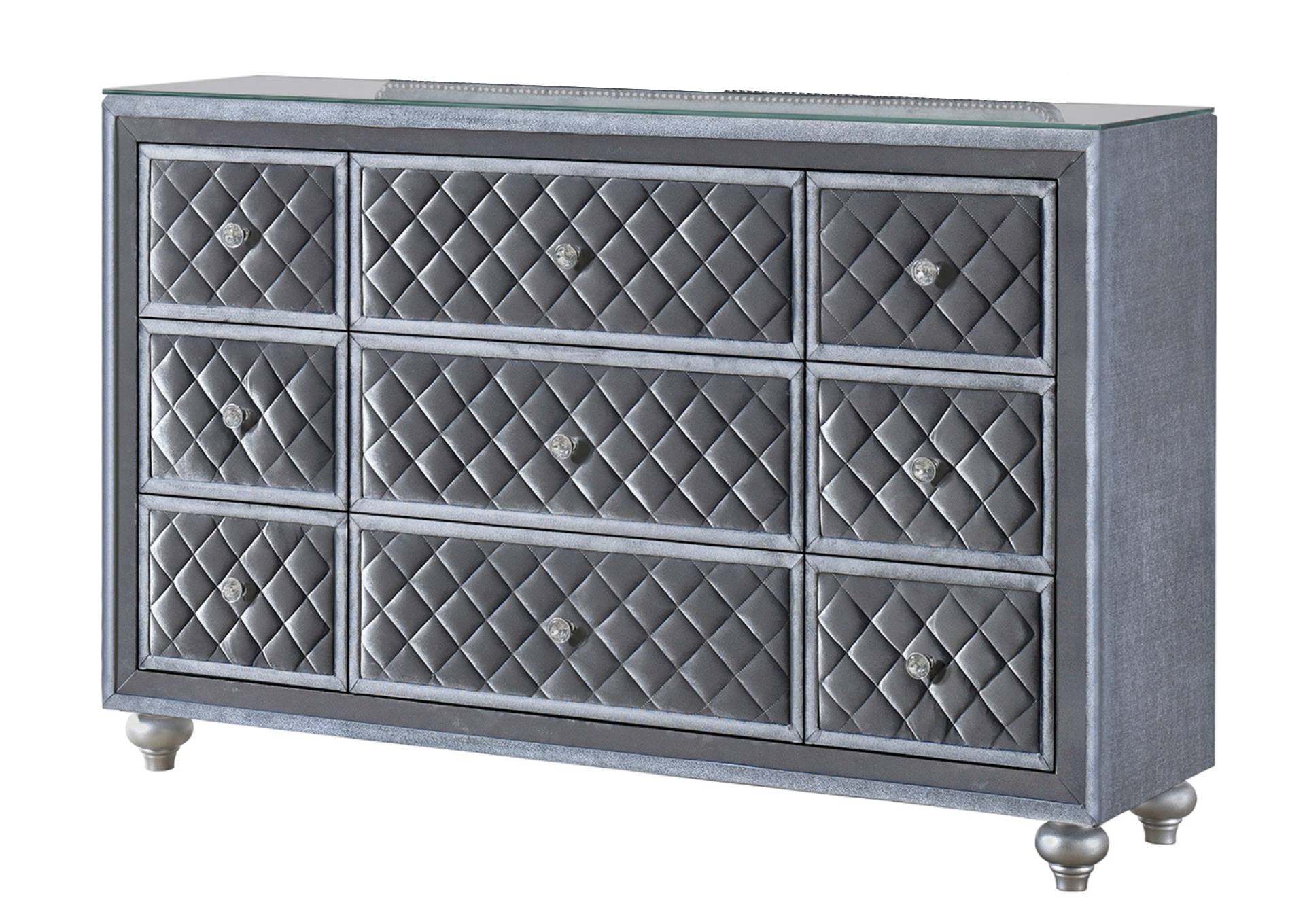Cameo Dresser - Silver - Additional View 1