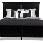 New Classic - Tamarack Queen Bed - Black - Wood - Beds - Additional View 1