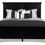 New Classic - Tamarack Queen Bed - Black - Wood - Beds - Additional View 1