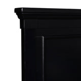 New Classic - Tamarack Queen Bed - Black - Wood - Beds - Additional View 4