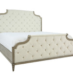 MARQUESA GRAY KING UPHOLSTERED BED