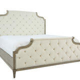 MARQUESA GRAY KING UPHOLSTERED BED