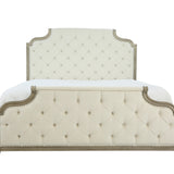MARQUESA GRAY KING UPHOLSTERED BED - Additional View 1