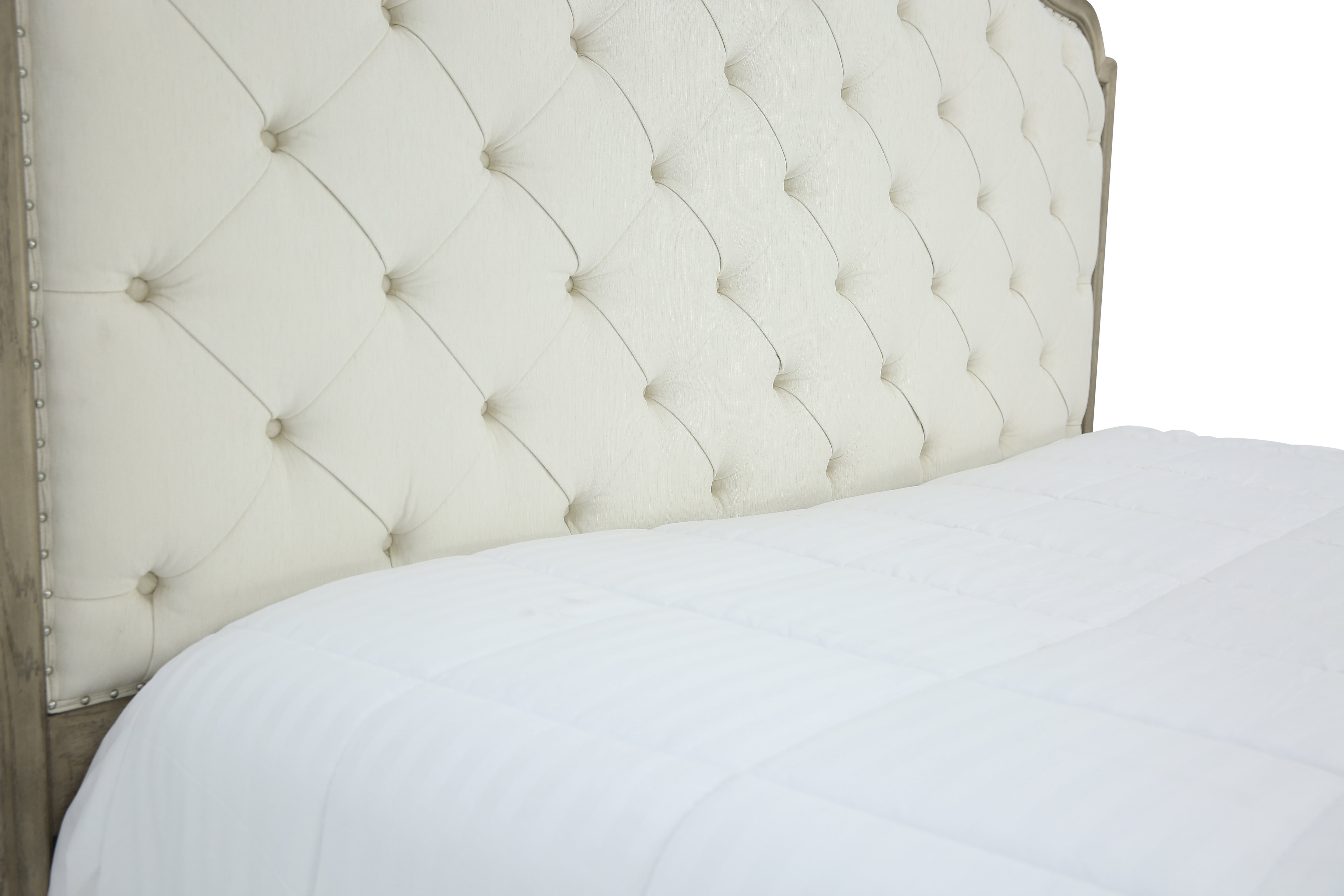 MARQUESA GRAY KING UPHOLSTERED BED - Additional View 6