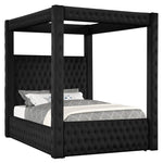 Annabelle Black Canopy King Bed - Additional View 1