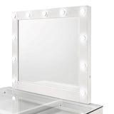Morgan Vanity With Led Mirror - White - Additional View 1
