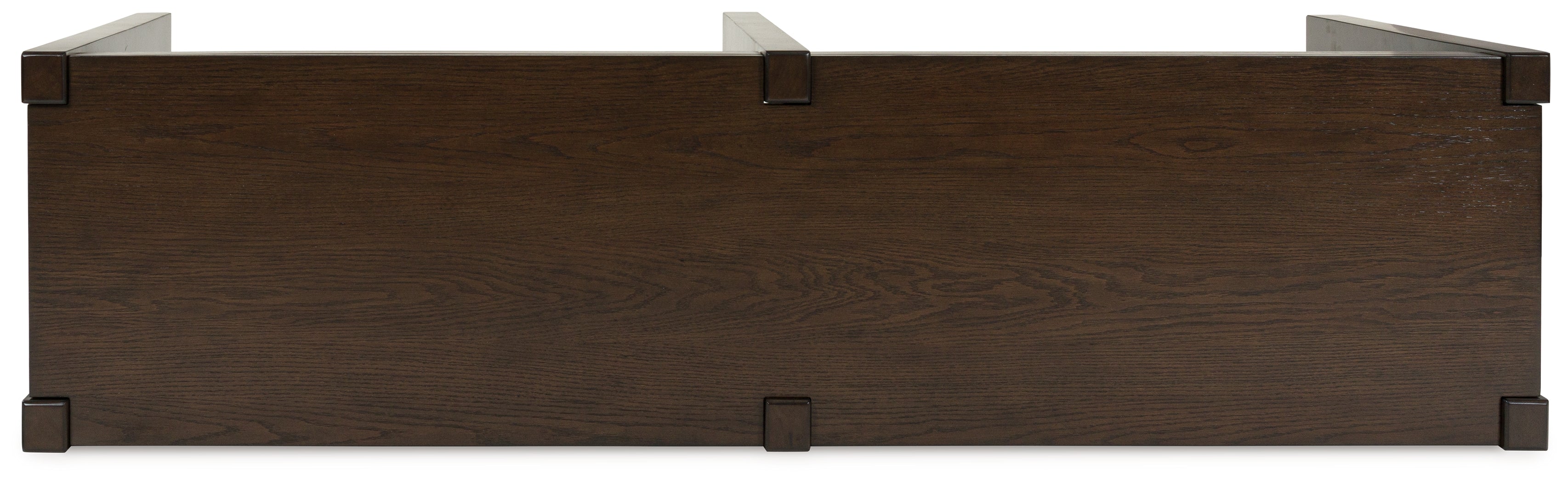 Ashley Furniture - BRECKINGTON SOFA TABLE - Dark Brown Wood - Tables - Additional View 3