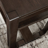 Ashley Furniture - BRECKINGTON SOFA TABLE - Dark Brown Wood - Tables - Additional View 4