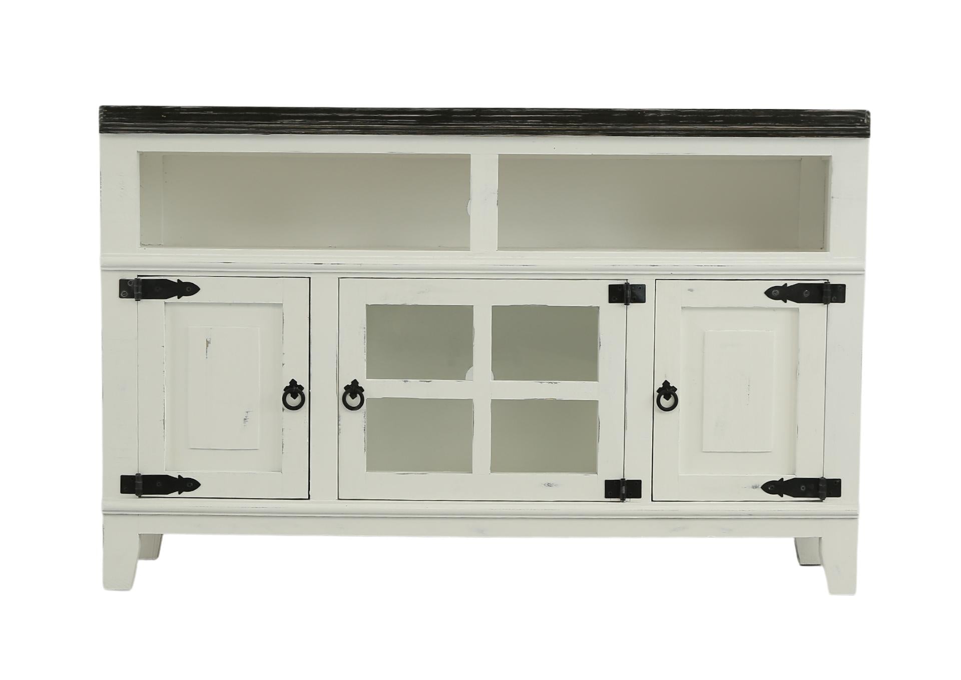 Lawman 50" Media Console - White/Weathered