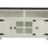 Lawman 50" Media Console - White/Weathered