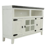 Lawman 50" Media Console - White/Weathered - Additional View 1