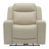 Adeline Leather Power Recliner - Pristine