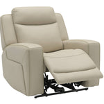 Adeline Leather Power Recliner - Pristine - Additional View 2