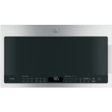 GE PROFILE STAINLESS 2.1CU OVER-THE-RANGE MICROWAVE OVEN - Pearl Silver|Black - Microwaves