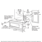 GE PROFILE STAINLESS 2.1CU OVER-THE-RANGE MICROWAVE OVEN - Pearl Silver|Black - Microwaves - Additional View 9
