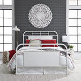 Liberty Furniture - Jolene Antique Queen Bed - White - Metal - Beds