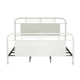 Liberty Furniture - Jolene Antique Queen Bed - White - Metal - Beds - Additional View 1